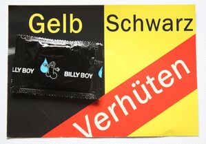 Schwarz/Gelb verhüten